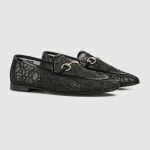 Gucci Women’s GG crystal Gucci Jordaan loafer - Image 7